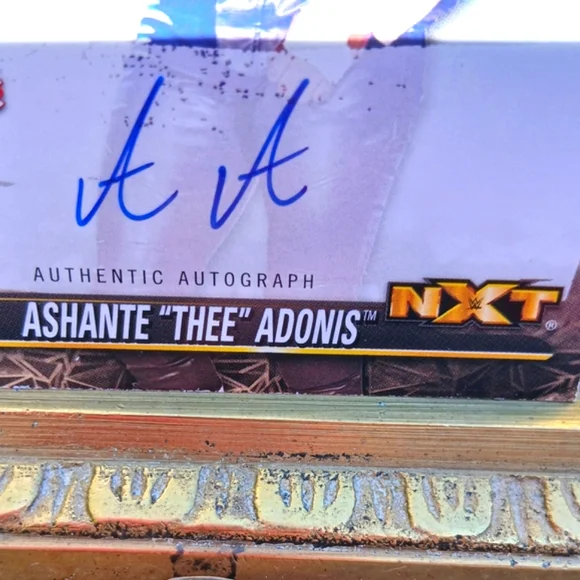 WWE Trading Cards Zack Gibson AND SHANTE The ADONIS Authentic Autographed NXT - Picture 4 of 14